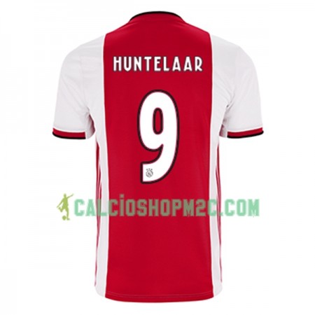 Ajax Amsterdam Klaas-Jan Huntelaar 9 Maglia Prima 2019/2020 Manica Corta